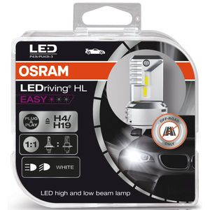 H4/H19 LED (OFF ROAD) OSRAM Single LEDriving HL EASY Headlight Bulb 64193DWESY-01B, P43T / PU43T-3