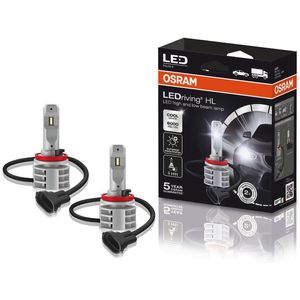 H11 12/24V (OFF ROAD) OSRAM LEDriving HL Headlight Bulbs 67211CW - Pack of 2