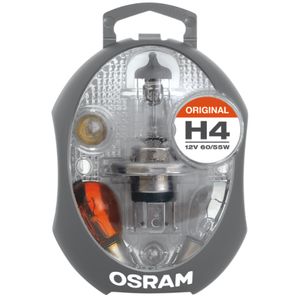 H4 (472) OSRAM Original Bulbs & Fuses Minibox Kit - CLKMH4
