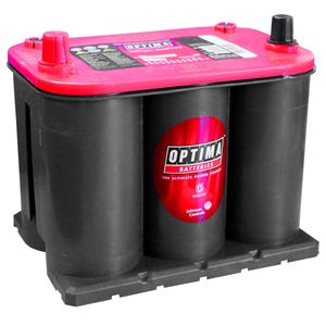 Optima Red Top Battery RTS 3.7 (8020-255) (BCI 25) RTS3.7 AGM