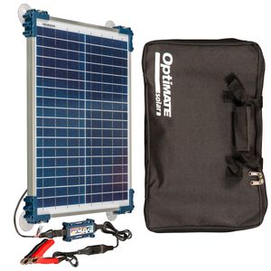 Optimate Solar Duo 20W 1.7A Charger/Optimiser Travel Kit