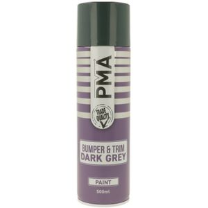 PMA GLOSS Bumper and Trim Dark Grey Spray Paint Aerosol 500ml - PCPA1035