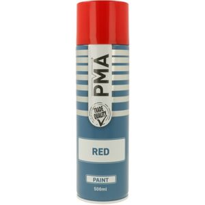 PMA GLOSS Red Spray Paint Aerosol 500ml - PCPA1009