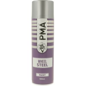 PMA GLOSS Wheel Steel Spray Paint Aerosol 500ml - PCPA1030