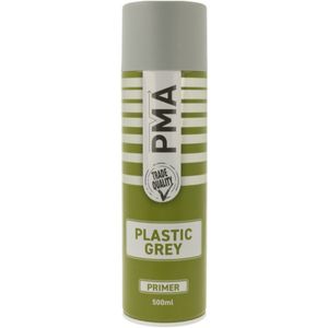 PMA MATT Plastic Grey Primer Aerosol Spray 500ml - PCPA1022