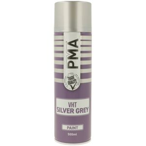 PMA MATT VHT Silver Grey Spray Paint Aerosol 500ml - PCPA1038