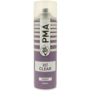PMA SATIN VHT Clear Spray Paint Aerosol 500ml - PCPA1039