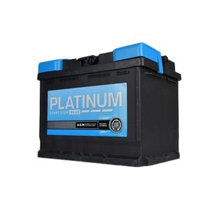 Platinum 12v 60ah 680cca Agm Ss Plus 3yr AGM027E