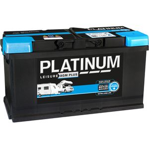 Platinum AGM Plus Leisure Battery 12V 100Ah AGMLB6110L 