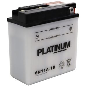 6N11A-1B PLATINUM Motorcycle Battery 