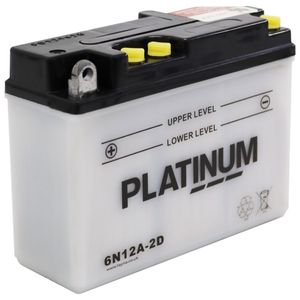 6N12A-2D PLATINUM Motorcycle Battery