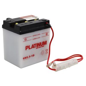 6N5.5-1D PLATINUM Motorcycle Battery