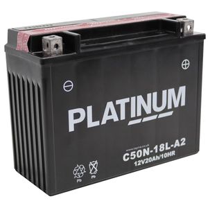 C50N-18L-A2 PLATINUM Motorcycle Battery 