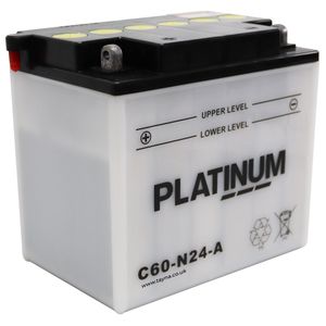 C60-N24-A PLATINUM Motorcycle Battery 