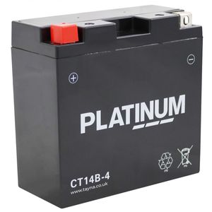 CT14B-4 PLATINUM AGM Motorcycle Battery