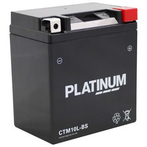 CTM10L-BS PLATINUM AGM Motorcycle Battery