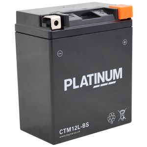 CTM12L-BS PLATINUM AGM Motorcycle Battery