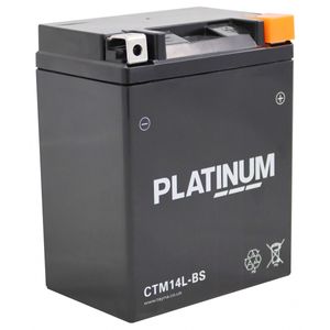 CTM14L-BS PLATINUM AGM Motorcycle Battery