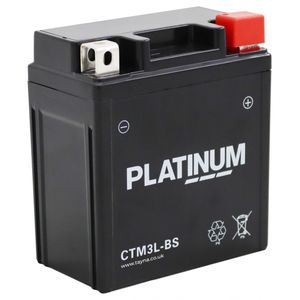 CTM3L-BS PLATINUM AGM Motorcycle Battery