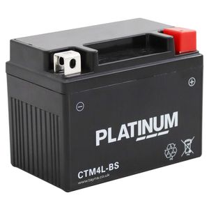 CTM4L-BS PLATINUM AGM Motorcycle Battery