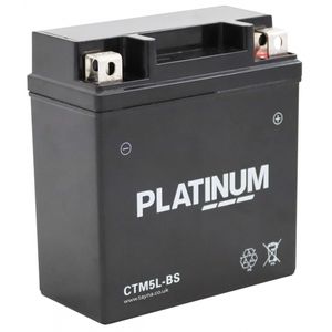 CTM5L-BS PLATINUM AGM Motorcycle Battery