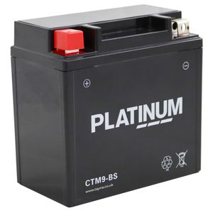 CTM9-BS PLATINUM AGM Motorcycle Battery