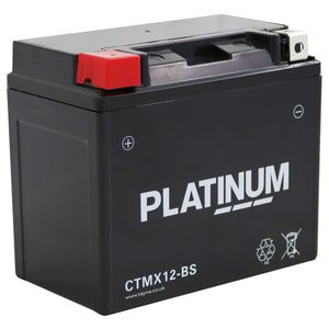 CTMX12-BS PLATINUM AGM Motorcycle Battery