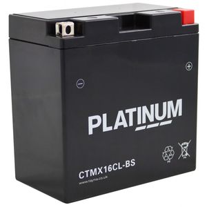 CTMX16CL-BS PLATINUM AGM Motorcycle Battery
