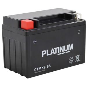CTMX9-BS PLATINUM AGM Motorcycle Battery