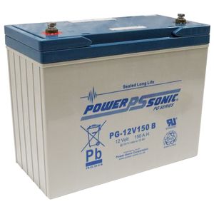 PG-12V150 Power Sonic VRLA Battery 154Ah
