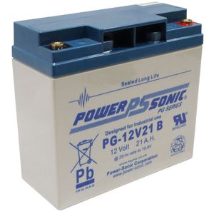 PG-12V21 Power Sonic VRLA Battery 21Ah PG12V21