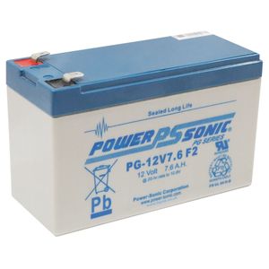 PG-12V7.6 Power Sonic VRLA Battery 7.8Ah