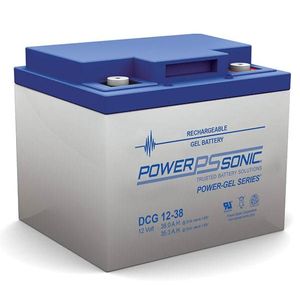 DCG12-38 Power Sonic Deep Cycle GEL Battery 38Ah