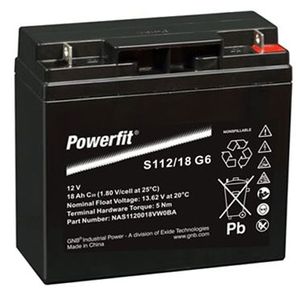 S112/18 Powerfit S100 Sealed VRLA Network Battery (NAS1120018VW0BA)