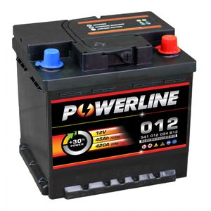 012 Powerline Car Battery 12V