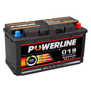019 Powerline Car Battery 12V