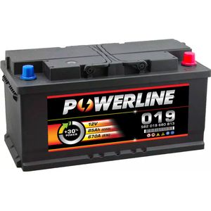 019 Powerline Car Battery 12V