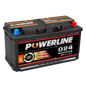 024 Powerline Car Battery 12V