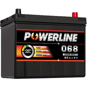 068 Powerline Car Battery 12V