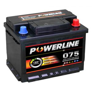 075 Powerline Car Battery 12V