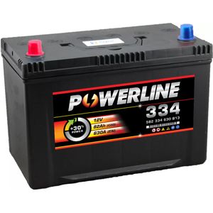 334 Powerline Car Battery 12V