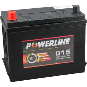 015 Powerline Car Battery 12V