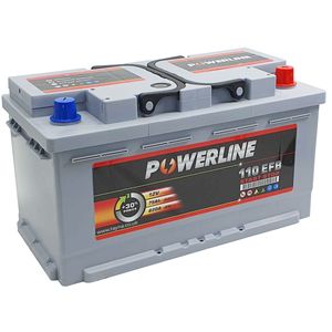 110 EFB Powerline Start Stop Car Battery 75Ah