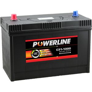 C31-1000 Powerline Car Battery 12V 120Ah