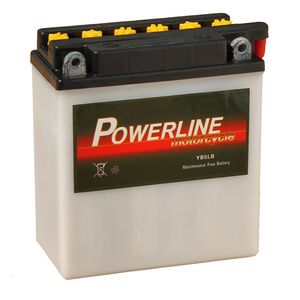 YB5L-B Powerline Motorcycle Battery 12V 5Ah YB5LB