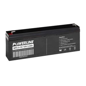 NP2.3-12 Powerline Standby Battery VRLA 12V 2.3Ah