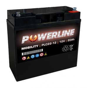 PLC22-12 Powerline Mobility Battery 12V 20Ah