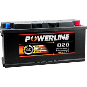 020 Powerline Car Battery 12V 110Ah