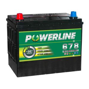 Leisure Battery 678 - Powerline Caravan/Leisure/Marine Battery