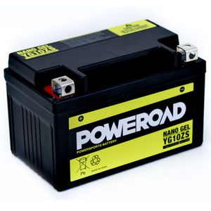 YG10ZS Poweroad NANO GEL Motorcycle Battery